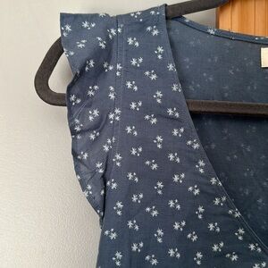 UpWest Blue Floral Dress